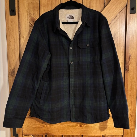 The North Face Other - The North Face Men’s Campshire Jacket Button Up Plaid Fleece Lined Large